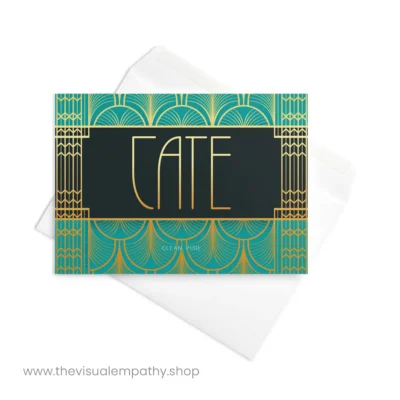 Greeting Card Cate - with envelope