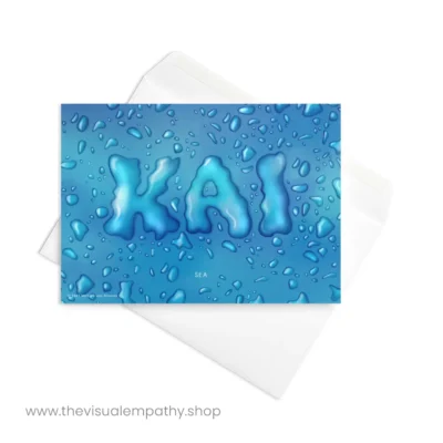 Greeting Card Kai - with envelope